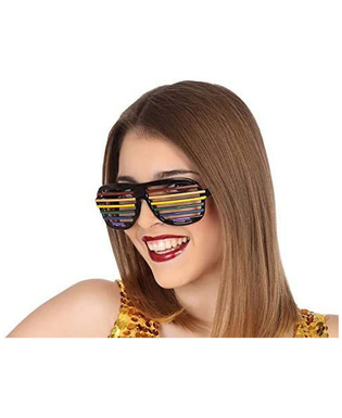  Lunettes Multicouleur Accessoires de costumes Noir, fig. 1 