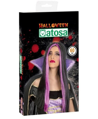  Perruque pour Halloween Brunette Fuchsia 117786, fig. 1 