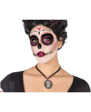  Halsband Halloween Catrina Bunt, fig. 1 