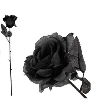  Blume 48 cm Schwarz Halloween, fig. 1 