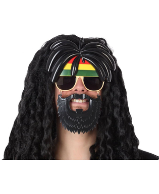  Masque Accessoires de costumes Dreadlocks, fig. 1 