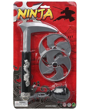  Kit Armes de Guerrier Ninja, fig. 1 