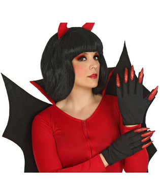  Gants Rouge Halloween, fig. 1 