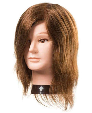  Tête Eurostil Barbe Cheveux naturels 15-18 cm, fig. 1 