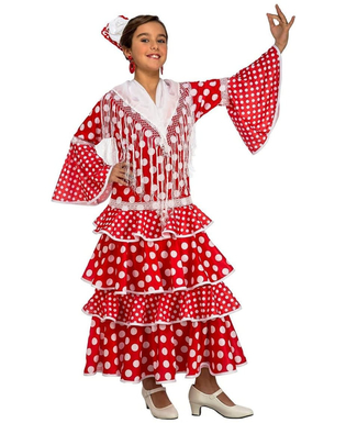  Verkleidung für Kinder My Other Me 5-6 Jahre Flamenco und Sevillanas, fig. 1 