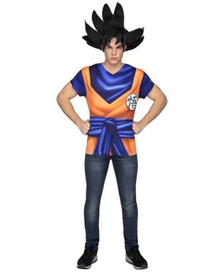  Verkleidung für Erwachsene My Other Me Goku T-Shirt, fig. 1 