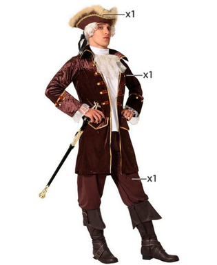  Déguisement pour Adultes Pirate, fig. 4 