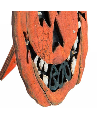  Décoration d'Halloween DKD Home Decor Bois Citrouille (18 x 33 cm), fig. 3 