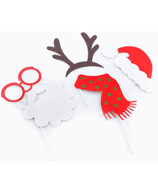  Accessoires Amusants pour Photos de Noël Christmas Planet (Pack de 5), fig. 2 