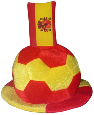  Bonnet Ballon de Football avec Drapeau Espagne en Relief, fig. 3 