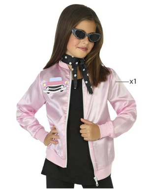  Déguisement pour Enfants Grease Rose (1 Pc), fig. 2 