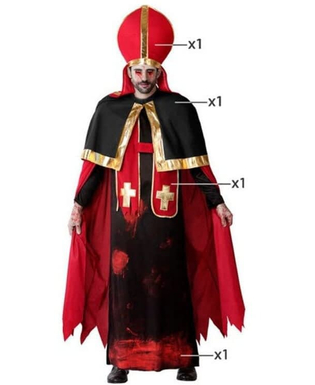  Verkleidung für Erwachsene Toter Priester, fig. 6 