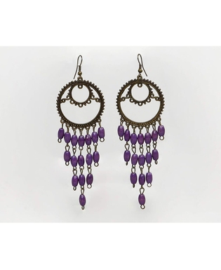  Boucles d´oreilles Violet, fig. 2 