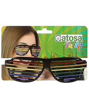  Lunettes Multicouleur Accessoires de costumes Noir, fig. 7 