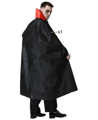  Cape Schwarz Vampir Polyester (Einheitsgröße), fig. 3 