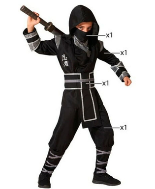  Déguisement pour Enfants Ninja, fig. 3 