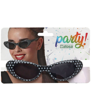  Lunettes Noir/Blanc Accessoires de costumes, fig. 6 