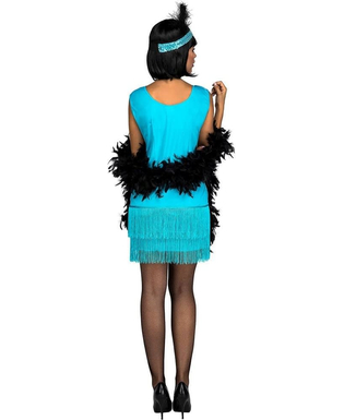  Déguisement pour Adultes My Other Me Turquoise Charleston Taille M/L, fig. 3 