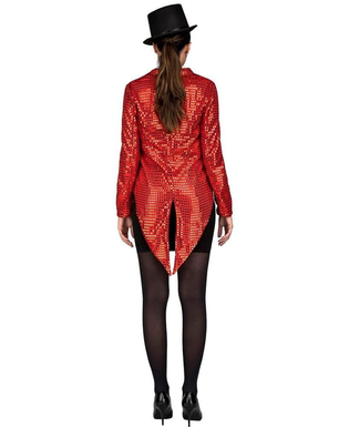  Déguisement pour Adultes My Other Me Show Woman Rouge Taille M/L Veste, fig. 3 