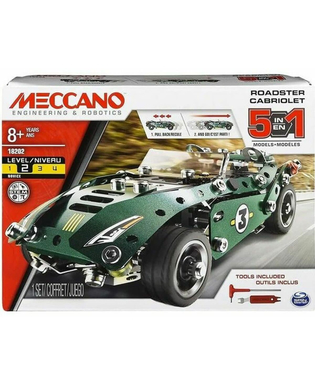  Playset Meccano 18202 Convertible 5 in 1 Retro Friction, fig. 1 