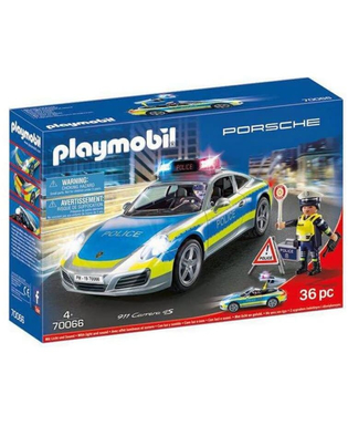  Playset Porsche 911 Carrera 4S Police Playmobil 70066 (36 pcs), fig. 1 