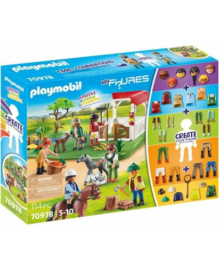  Playset Playmobil 70978 My Figures: Horse Ranch, fig. 1 