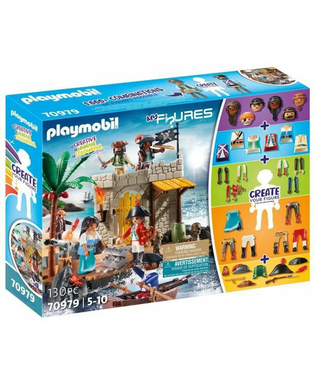  Playset Playmobil 70979 My Figures: Island of the Pirates, fig. 1 