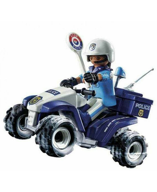  Spielset Fahrzeuge Playmobil Speed Quad City Action 71092 Polizei (21 pcs), fig. 1 