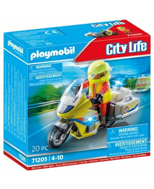  Spielset Fahrzeuge Playmobil 71205 Motorrad 20 Stücke, fig. 1 