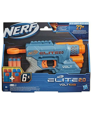  Dart-Pistole Nerf Elite 2.0 Blau Orange, fig. 1 