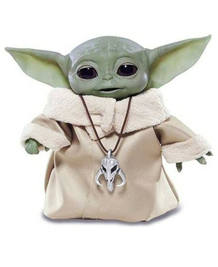  Actionfiguren Star Wars Mandalorian Baby Yoda Hasbro (25 cm), fig. 1 