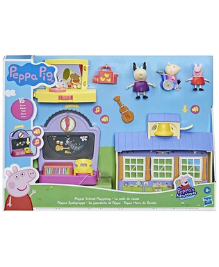  Playset Hasbro Peppa Pig's School Playground 15 Stücke, fig. 1 