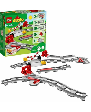  Playset Lego  DUPLO My city 10882 The Rails of the Train, fig. 1 