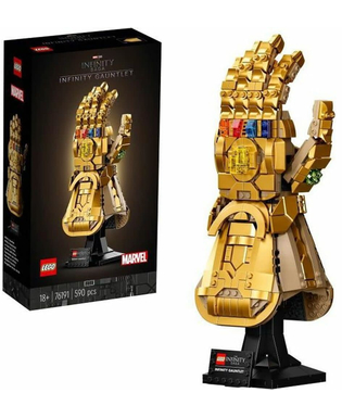  Playset Lego 76191 Marvel Infinity Gauntlet -Thanos (590 Stücke), fig. 1 