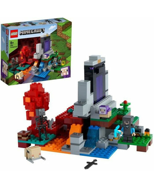  Playset Lego 21172 Minecraft The Ruined Portal, fig. 1 