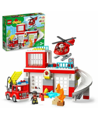  Playset Lego 10970 DUPLO Fire Station and Helicopter (117 Stücke), fig. 1 