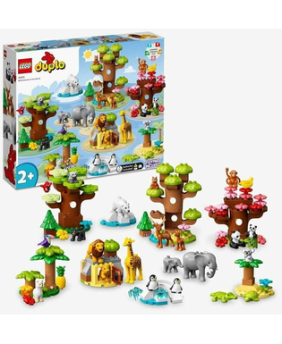  Playset Lego 10975 DUPLO Wild Animals of the World (142 Stücke), fig. 1 