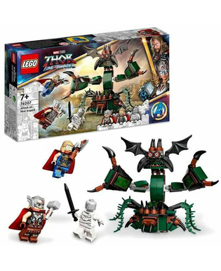  Konstruktionsspiel Lego Thor Love and Thunder: Attack on New Asgard, fig. 1 