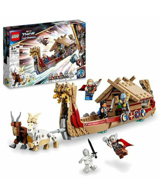  Konstruktionsspiel Lego Thor Love and Thunder: The Goat Boat, fig. 1 