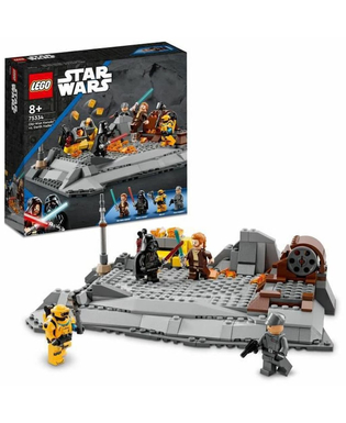  Playset Lego 75336 Star Wars Obi-Wan Kenobi vs. Darth Vaderr (408 Stücke), fig. 1 