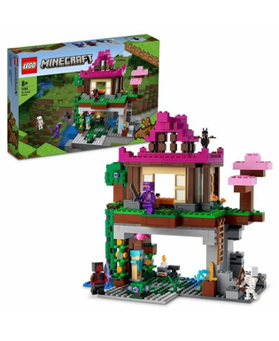  Playset Lego 21183 Minecraft Training Camp, Cave House (534 Stücke), fig. 1 