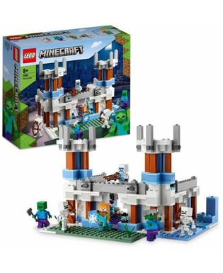  Playset Lego 21186 Minecraft Ice Castle (499 Stücke), fig. 1 