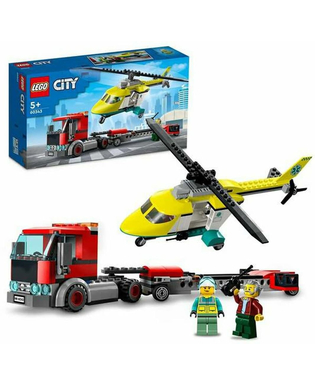  Playset Lego City Rescue Helicopter Transport 60343 (215 pcs), fig. 1 