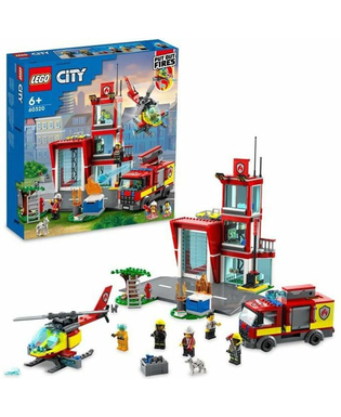  Playset Lego 60320 City Fire Fire Station, fig. 1 