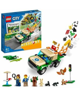  Playset Lego City 60353 Wild Animal Rescue Missions (246 Stücke), fig. 1 