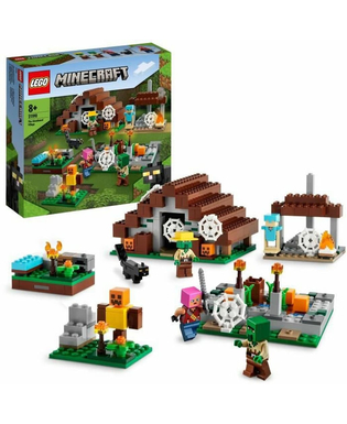  Playset Lego Minecraft 21190 The Abandoned Village (422 Stücke), fig. 1 