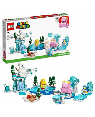  Playset Lego Super Mario 71417 Fliprus snow adventure 567 Stücke, fig. 1 