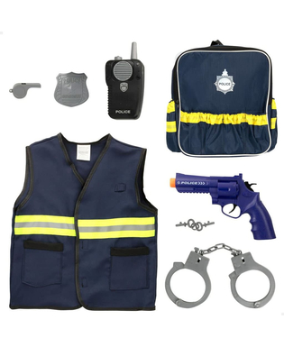  Kinderrucksack Action Power Polizei 8 Stücke, fig. 1 