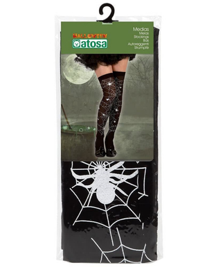  Collants de déguisement Taille unique Araignée Noir Halloween, fig. 2 