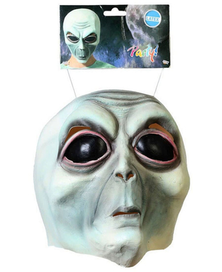  Masque Halloween Alien Vert, fig. 2 